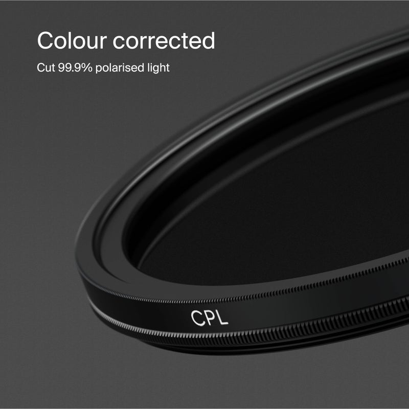 Urth 77mm Circular Polarizing (CPL) Lens Filter â€” Multi-Coated, Slim Design for Camera Lens Polarization - Image 4